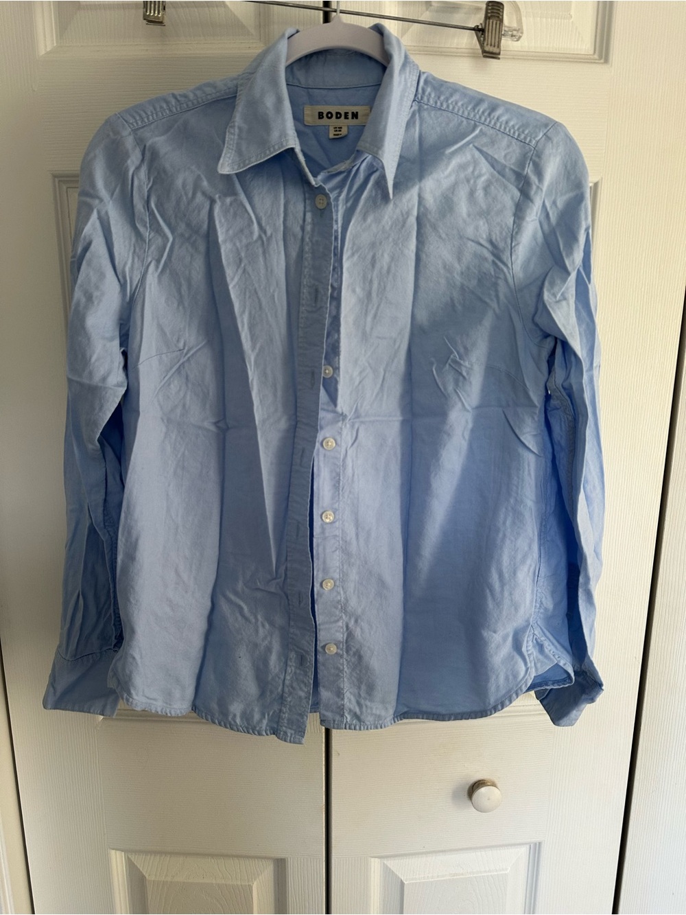 Boden Light Blue Button-Down Shirt